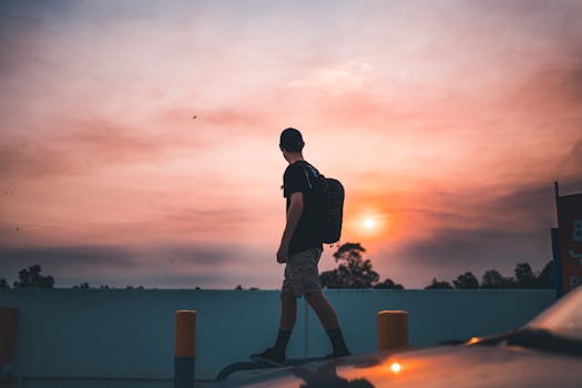 photo of a serene park