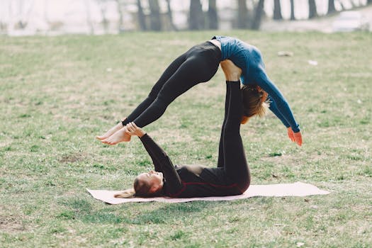 group workout in the park